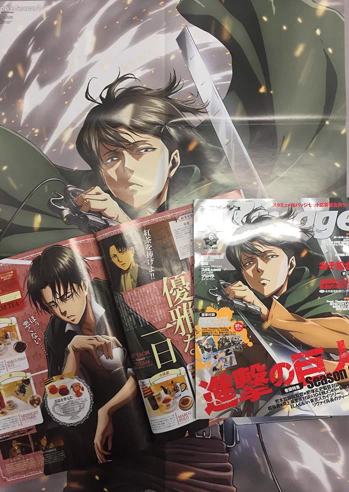 限定100枚 進撃の巨人　原画レプリカポスター　リヴァイ DAQew6RVwAEIDWJ?format=webp&