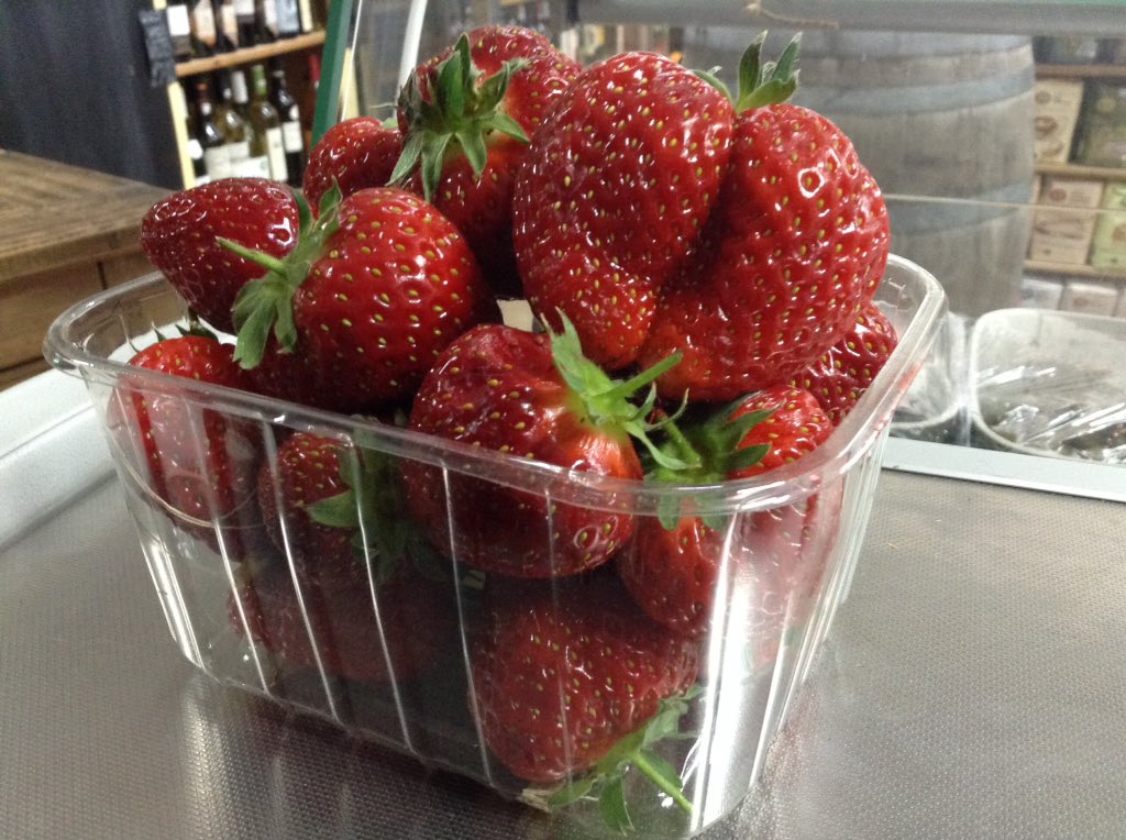 #Cromer people of #Norfolk yes these #strawberries are more expensive than in the supermarkets - like comparing a rolls Royce to an trabant!