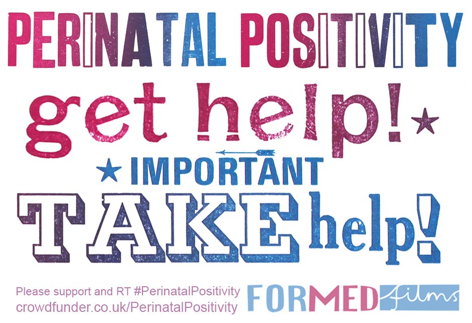 ForMed_Films's tweet photo. 'Reach out to those you trust. You are not alone and deserve support' from #PerinatalPositivity survey + wkshp @BluebellCare @PNDandMe https://t.co/wlg9m5C3NM
