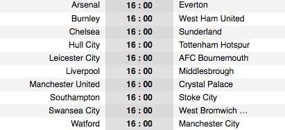 Tio matcher i #PremierLeague på söndag!
Skador &amp; avstängningar:
skadekollen.com/fotboll/premie…
#BPL #Twittboll