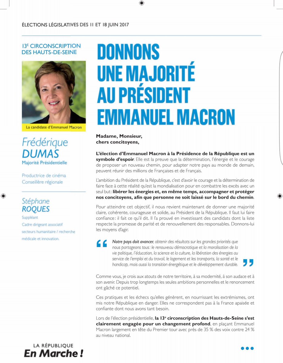 erwann_noel's tweet photo. @DumasFrederique "Notre circonscription est 1 terre d'avenir. Elle a tte sa place dans la France moderne qui vient" #circo9213 @EnMarcheBLR https://t.co/XS7NXxzohW
