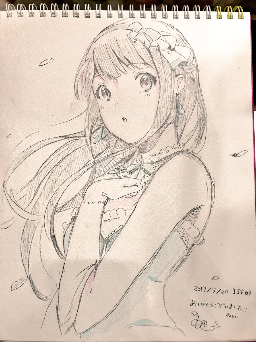 スケブ3冊とか言ってたけど結局4冊描いちゃった…笑
また次のイベントでもよろしくです～ 