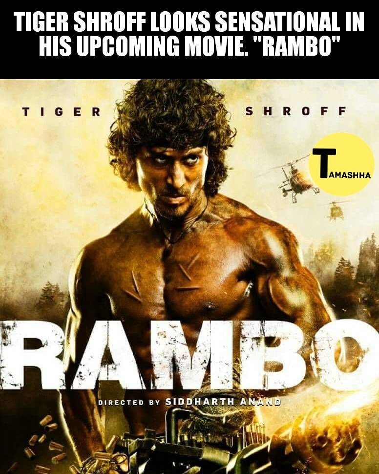 tamashhaa's tweet photo. #TigerShroff  #RamboRemake https://t.co/SddKJ0fucl