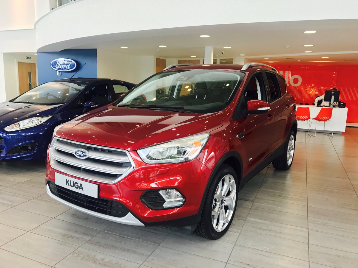 HendyGroup's tweet photo. Check out the new addition to the Hendy #Ford showroom in Winchester – the new #KugaTitanium! #TeamHendy https://t.co/pgGoO7N86q