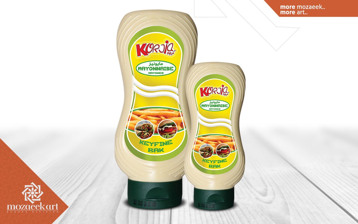 mozaeek_art's tweet photo. Mozaeek Art For Advertising Services
Design product for #mayonnaise to Korjia company #Iraq
 #موزاييك_آرت #mozaeek_art #media  #packaging https://t.co/JoLinUk9hD