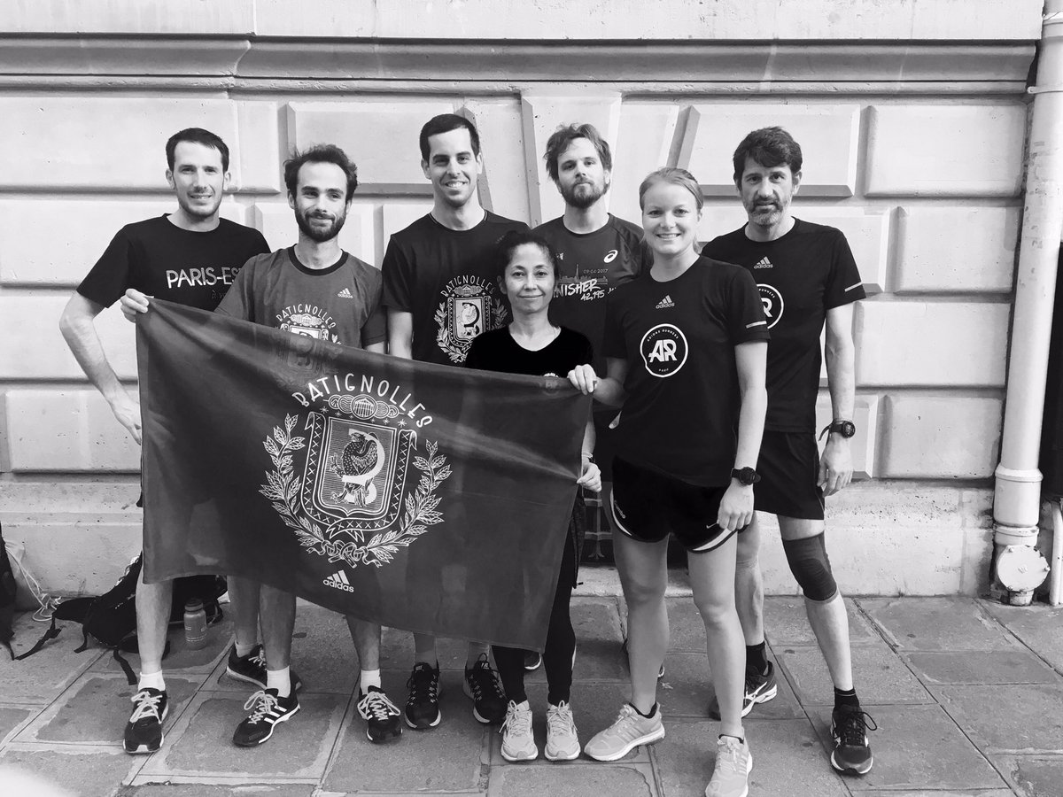 AurelieGlhm's tweet photo. Ils étaient là à 20h pour le départ de ces #24hStreetRace #whyIrunBatignolles #teamdechampions https://t.co/8D8mHXfJbt