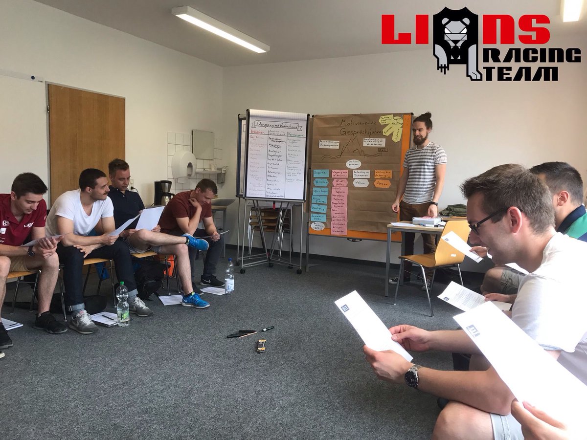 LionsRacingTeam's tweet photo. Day 3/3 "Motivational interviewing" workshop exclusive for 17 Lions team members. Thank you Fabian

#appreciate #refuse #want #beableto https://t.co/NAxEtbn8Qs