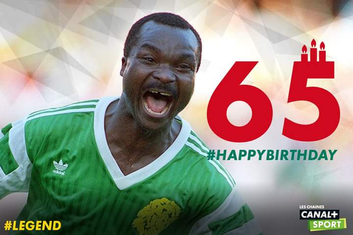   Happy 65th Birthday   to Roger Milla 