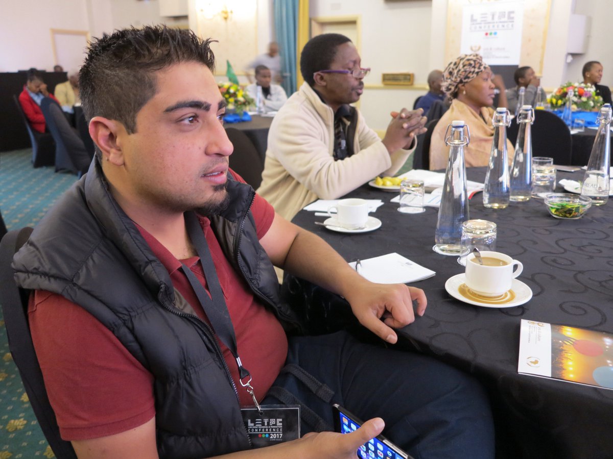 LETPCSA's tweet photo. Day 3 of #LETPC2017 and Glen Rowe from @BackstageAcad is chatting about how creative roadies are and their contributions towards productions https://t.co/dR2fFsYYuy