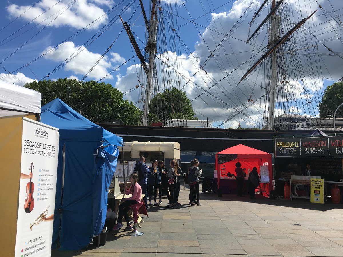 solotuition's tweet photo. Not a bad location for today’s #greenwichshowcase at the @CuttySark ! Come down and see us! @eventsinspire1 #musiclessons #greenwich #london https://t.co/JoNc824aNP