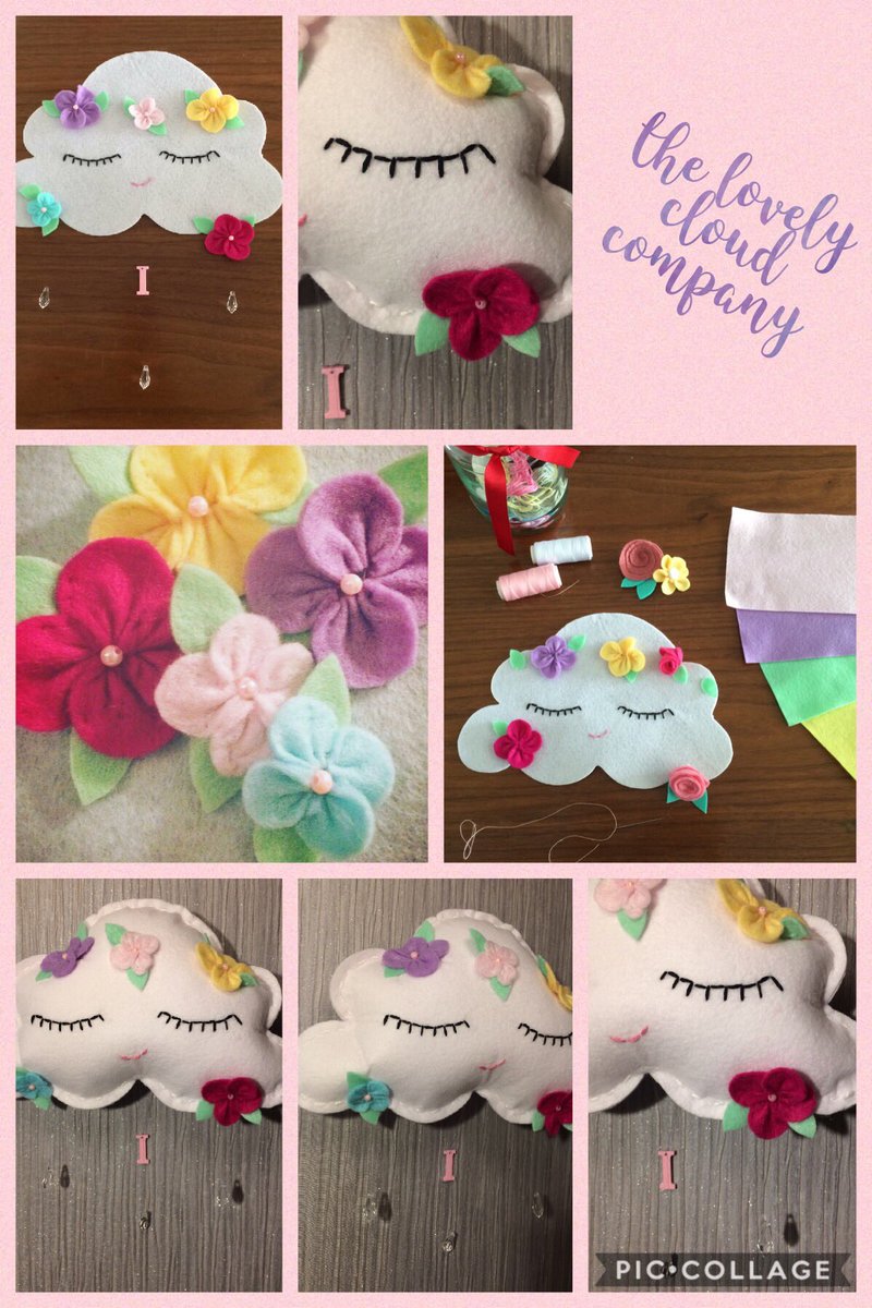 thelovelycloud1's tweet photo. ☁️🌺 We love creating here at the lovely cloud company 🌺☁️ https://t.co/LXRA8RDNod