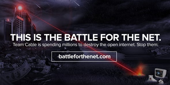 BikeMan's tweet photo. Incredibly simple link that sends your protest to the FCC about dismantling Net Neutrality. https://t.co/T5sQsSCYDj please use it. https://t.co/RWYCxyQpW7