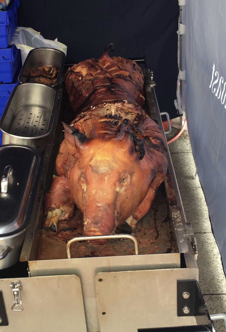 Today we are in Lichfield town centre for the home and garden show #thetastypig <a href="/EgoLichfield/">Ego Lichfield</a> <a href="/LichfieldBID/">Lichfield BID</a>