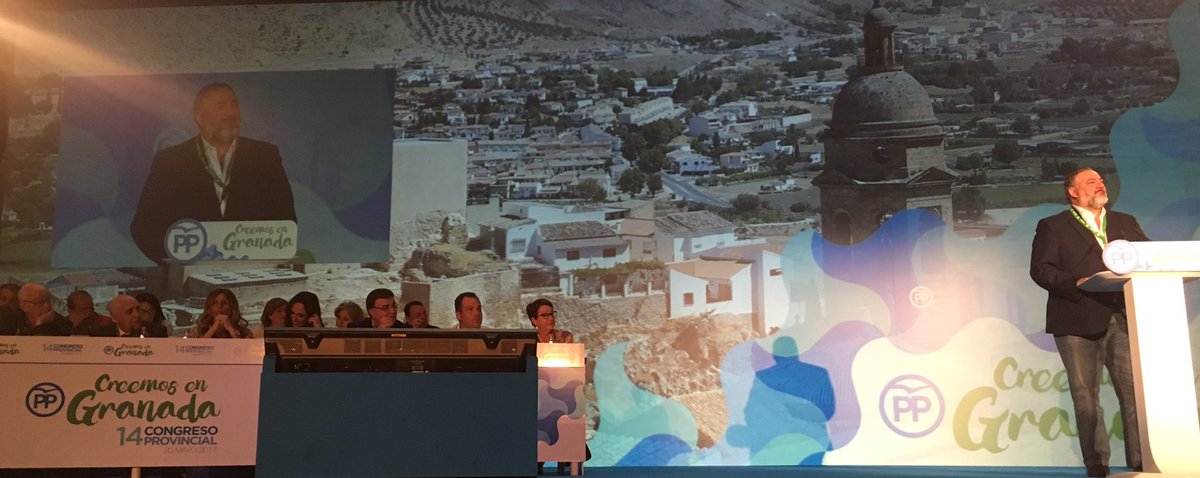 MariaJoseBaza's tweet photo. #14CongresoPpGr #CreemosEnGranada Interviene nuestro #SecretarioGeneral  @Tignari "Agradeciendo a las @nnggGranada su trabajo diario" https://t.co/RCKrHfsXAg