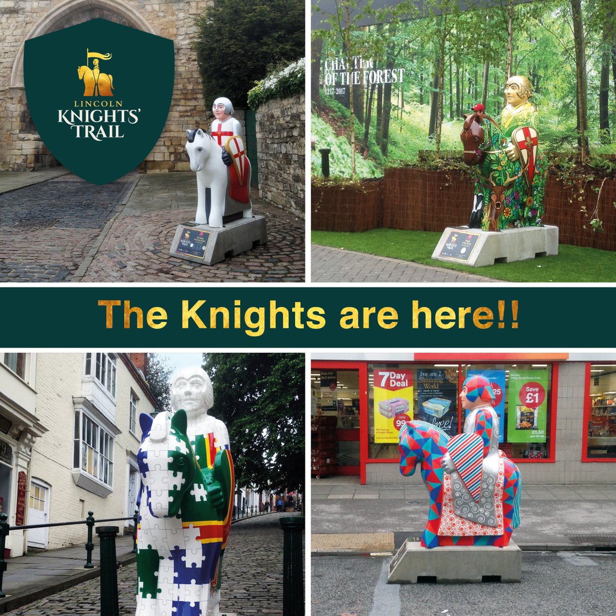Battle_of_Lincs's tweet photo. The Trail starts today! Good luck to all my knight friends and happy hunting Lincoln! #LincolnKnights @KnightsTrail17 @visitlincoln https://t.co/XkN9Z6aIZC