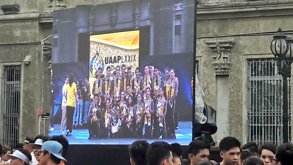 intoRiality's tweet photo. Nice one @darthairon so proud of you!!! Lakas mo 💪💪 #uaapstreet #ustprime #uaapsdc2017 https://t.co/r9LYpkwUkl