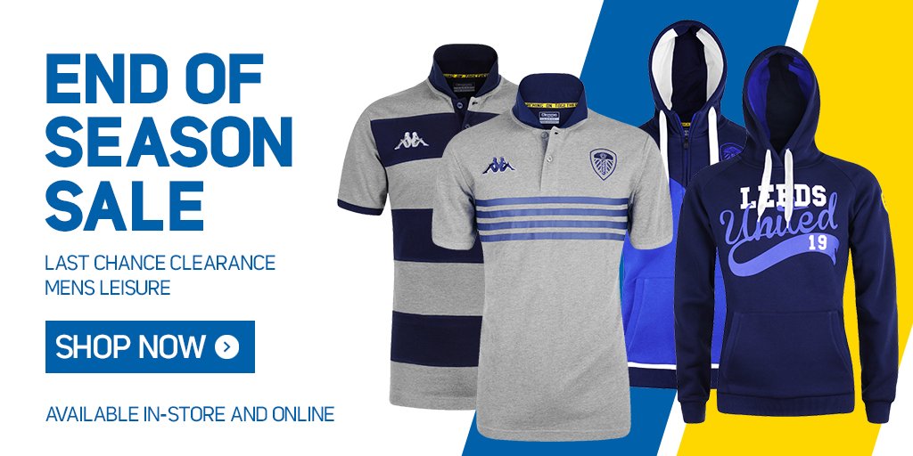 Leeds United on Twitter "🛒 The End of Season Sale continues instore and online, with savings