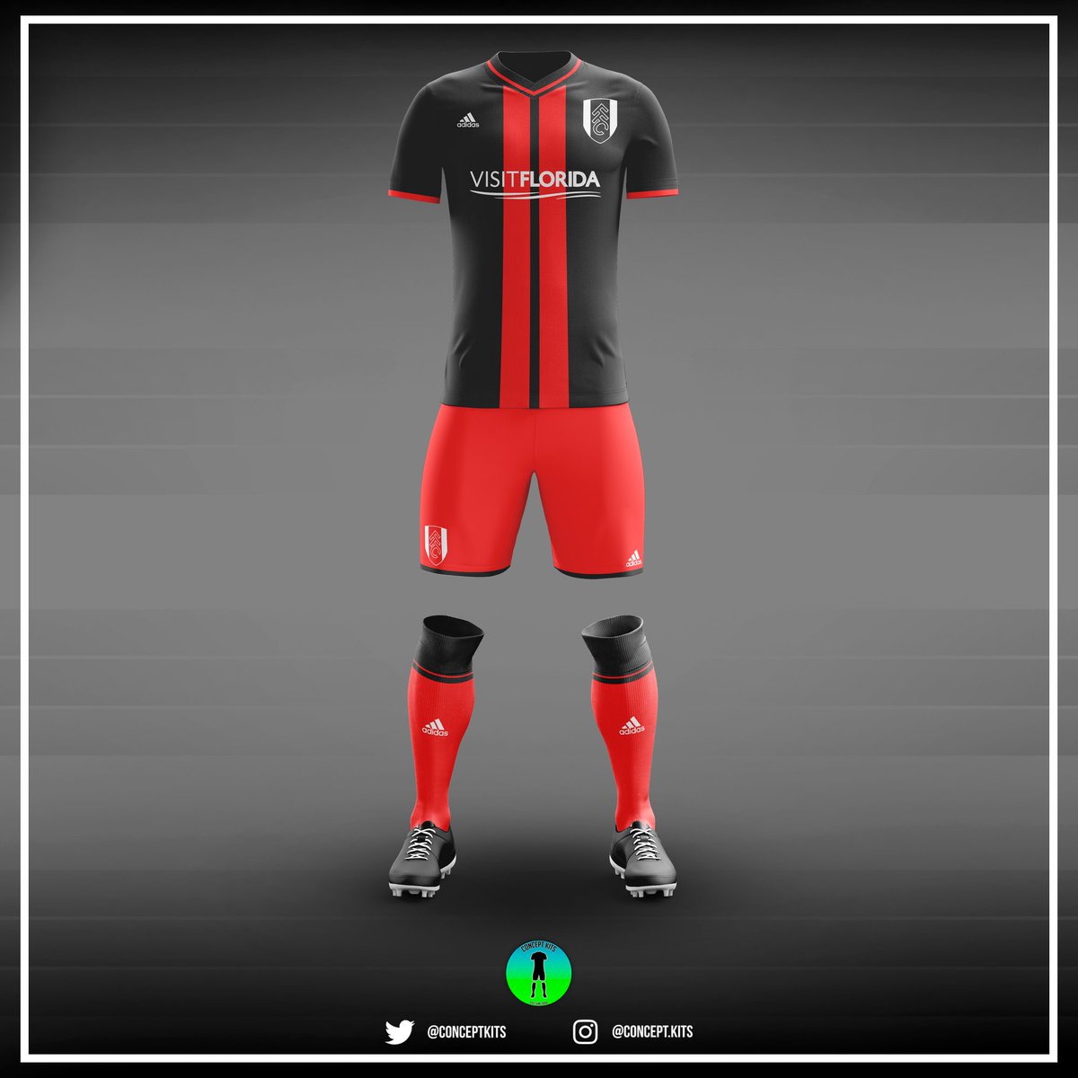 Fulham Football Club away kit concept 2017/18 #FFC #Fulham #FulhamFC #FulhamFootballClub #EFL #CravenCottage #Cairney #thecottage #Sessegnon
