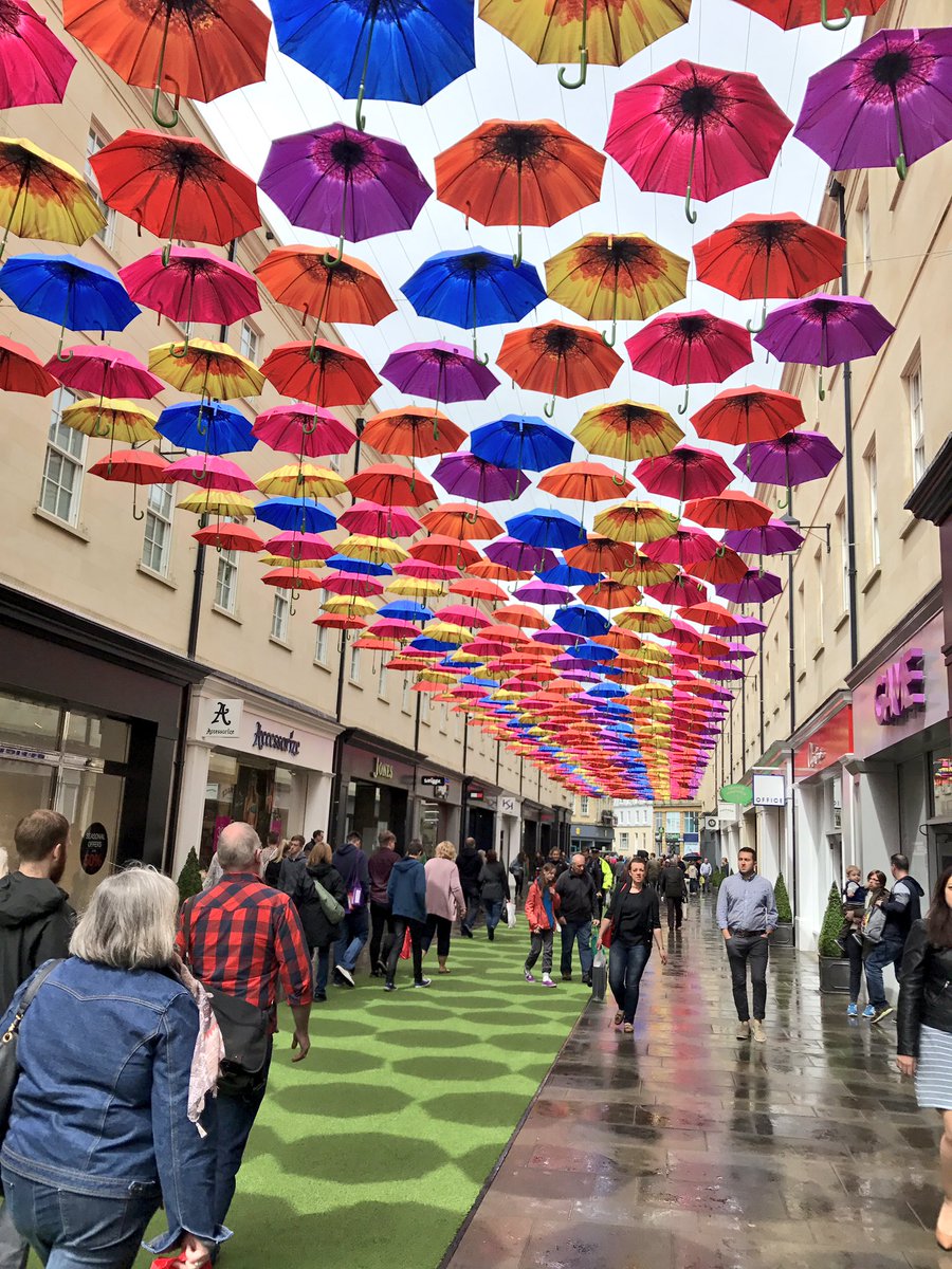 Even when it rains in Bath it's very special, shame though as I can't ever find an umbrella 🌂