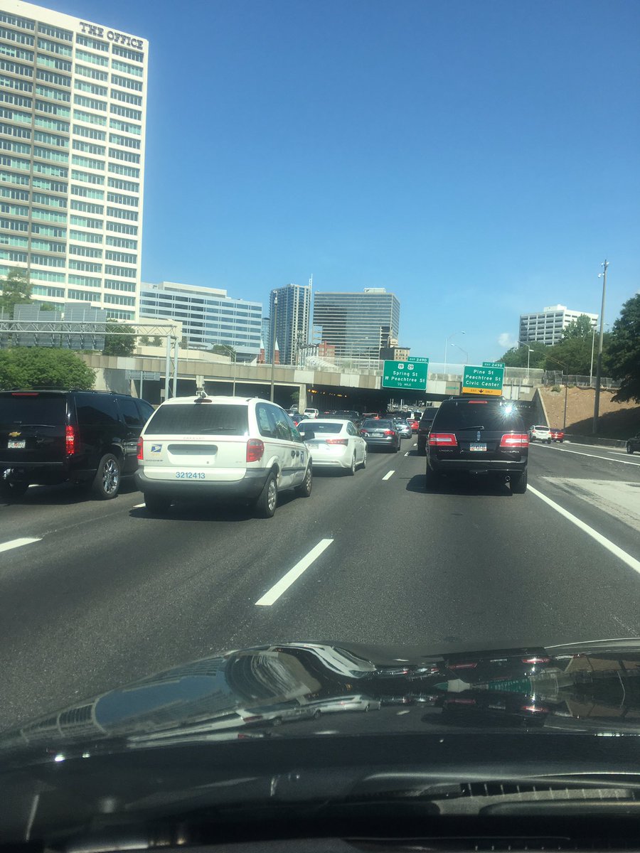hot1079atl's tweet photo. Traffic In Atlanta never fails I still love my city 🌃 #TrueToAtlanta https://t.co/I8gk9fZX1H