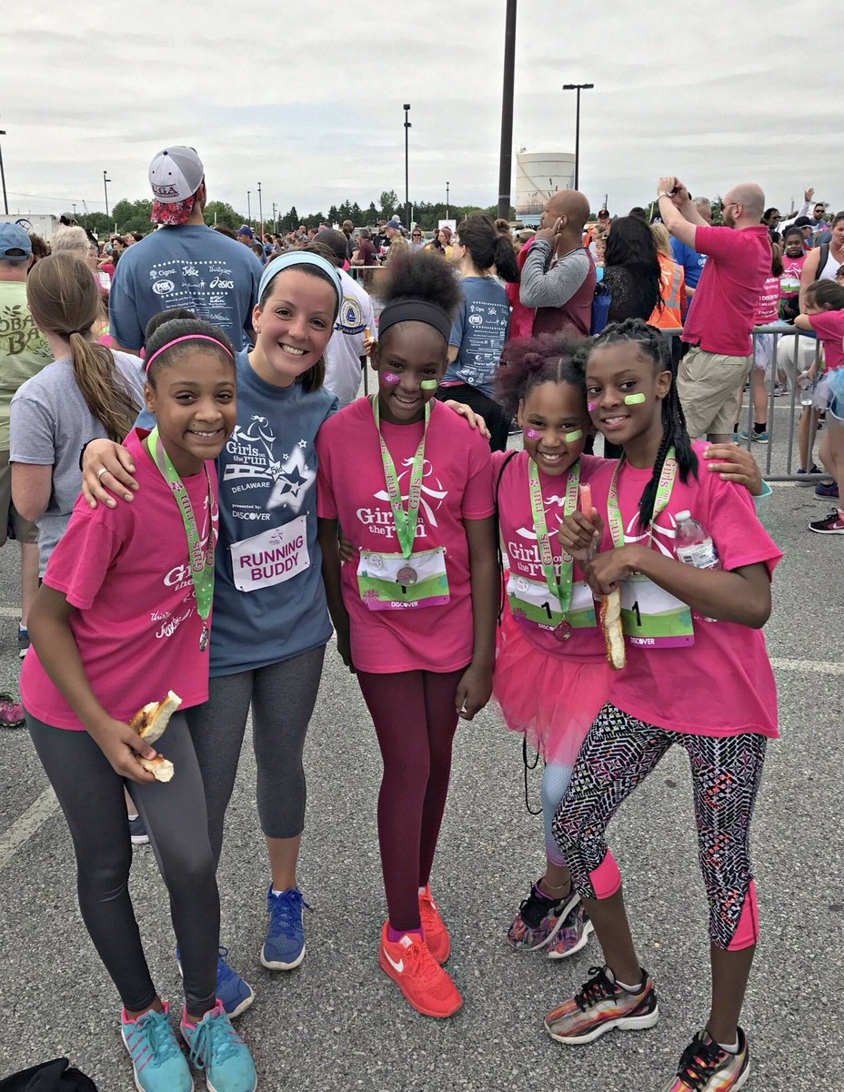_STinsley's tweet photo. So proud of these G14 ladies who worked so hard over the last 10 weeks in preparation for today's #GOTRDE 5K!! Way to go!! #wilburinspired https://t.co/iM7aVYB434