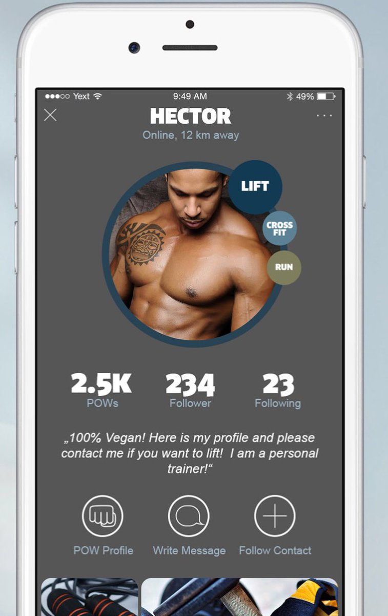 JorgeContrerasN's tweet photo. De los creadores de Tinder, ahora llega #Gymder la App para los entusiastas del Fitness 🏃🏻‍♀️🏃🏻Bájenla aquí para iOS https://t.co/thXmCf5oNA https://t.co/RxLGuOLduh
