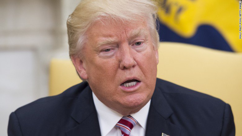 CNN's tweet image. President Trump's fiscal 2018 budget request would slash EPA spending by almost a third. cnn.it/2qBZvAA