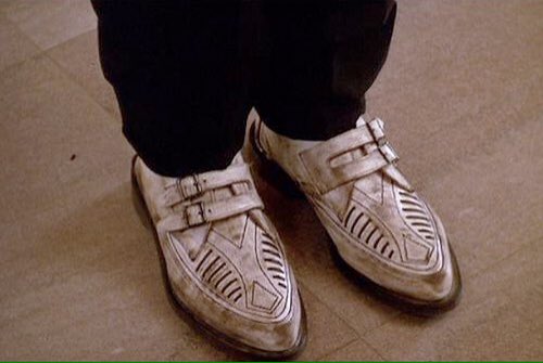 _sweetjane's tweet photo. What ever happened to those icon shoes?  #PrettyInPink  #TheDuck #The80s https://t.co/WmtJf6MtMu