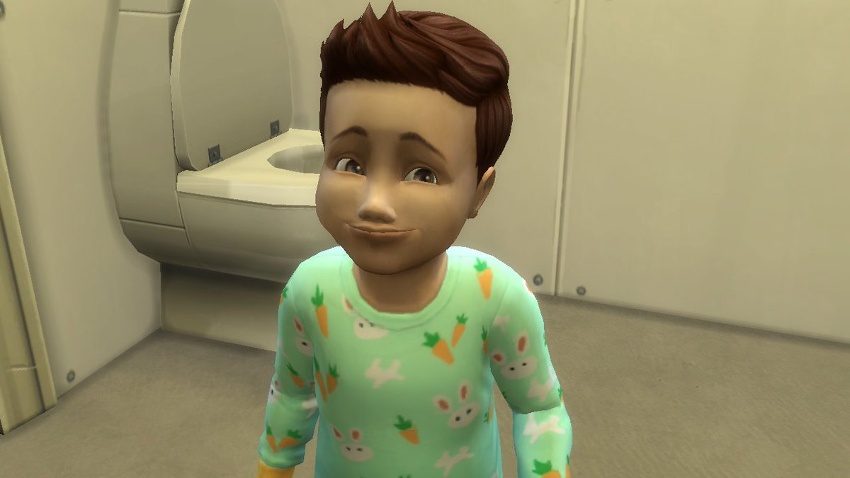 TeeVeeSims's tweet photo. Check out this little poser from my #drifterchallenge #house004. My boyfriend named him Gunter (after the penguin in Adventure Time). https://t.co/bB0kzBP9aC