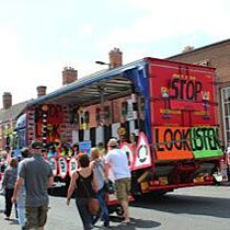 Could anyone help us with a flat bed lorry with curtain sides for the carnival on the 10th June?
