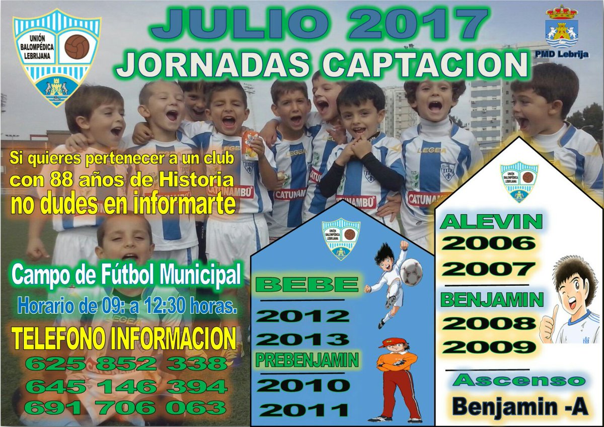 ubloficial1928's tweet photo. ¿Quieres pertenecer a nuestro club? ¿Quieres jugar con nosotros?Si quieres disfrutar del deporte rey no dudes en pasarte por el Municipal.
⚽ https://t.co/jL9l2HRwRT