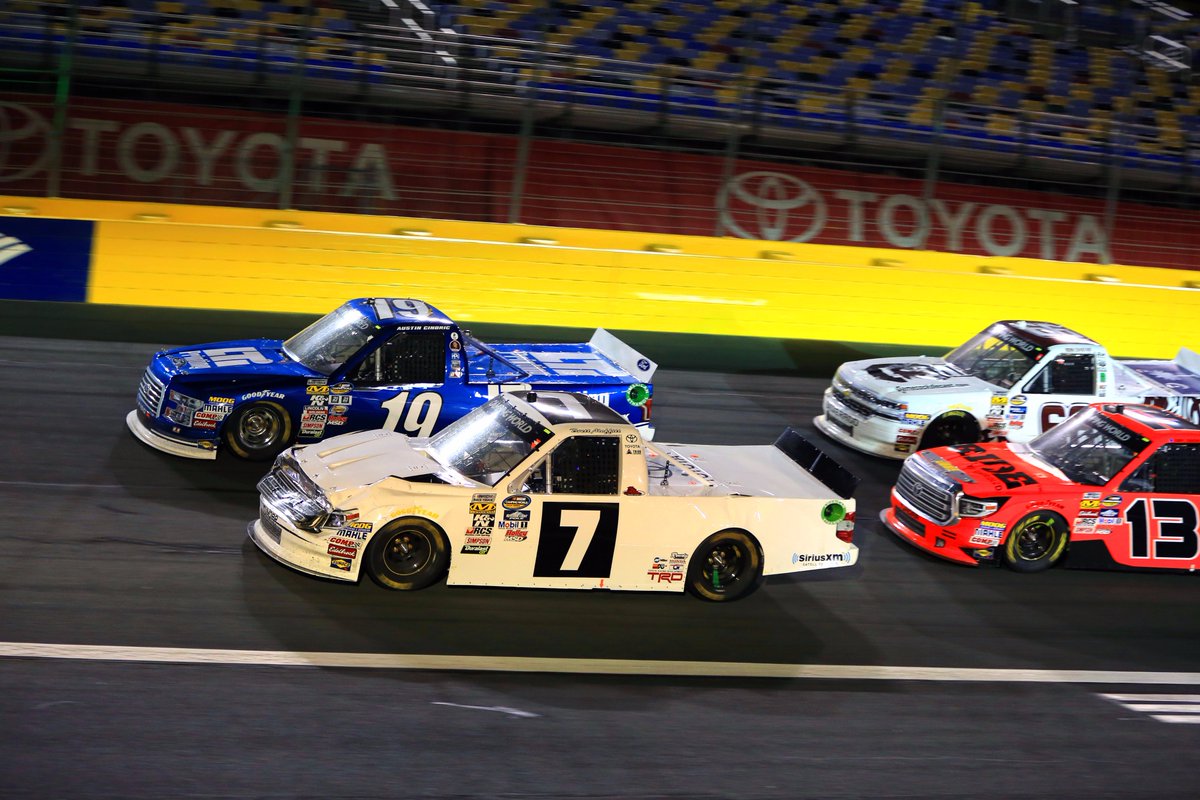 An incident in Stage 2 dealt <a href="/Brett_Moffitt/">Brett Moffitt</a> and the No. 7 team an 18th-place finish at <a href="/CLTMotorSpdwy/">Charlotte Motor Speedway</a>. #NCEL200 bit.ly/2roGWS1
