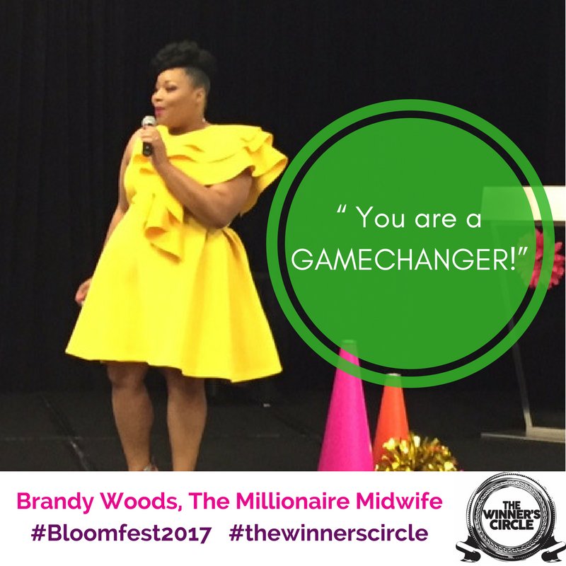 brandithaboss's tweet photo. I am a gamechanger #bloomfest #thewinnerscircle https://t.co/3NGL8NwOMI