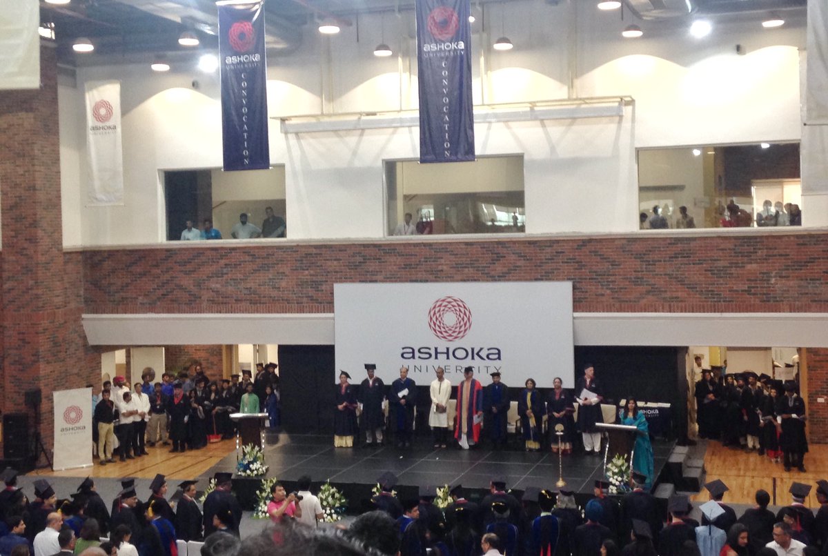 AshokaUniv's tweet photo. Procession of Ashoka University's Founding batch of Undergraduates.
#FirstUGconvocation #AshokaUniversity https://t.co/jlvrrmkRKU