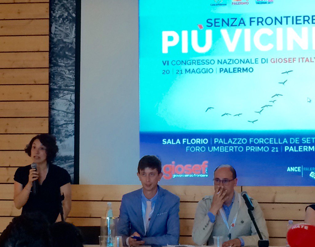 Irene Capozzi ci parla del Pool of Trainers @ForumNGiovani #giosef #congresso #youth #EU60 #sicily