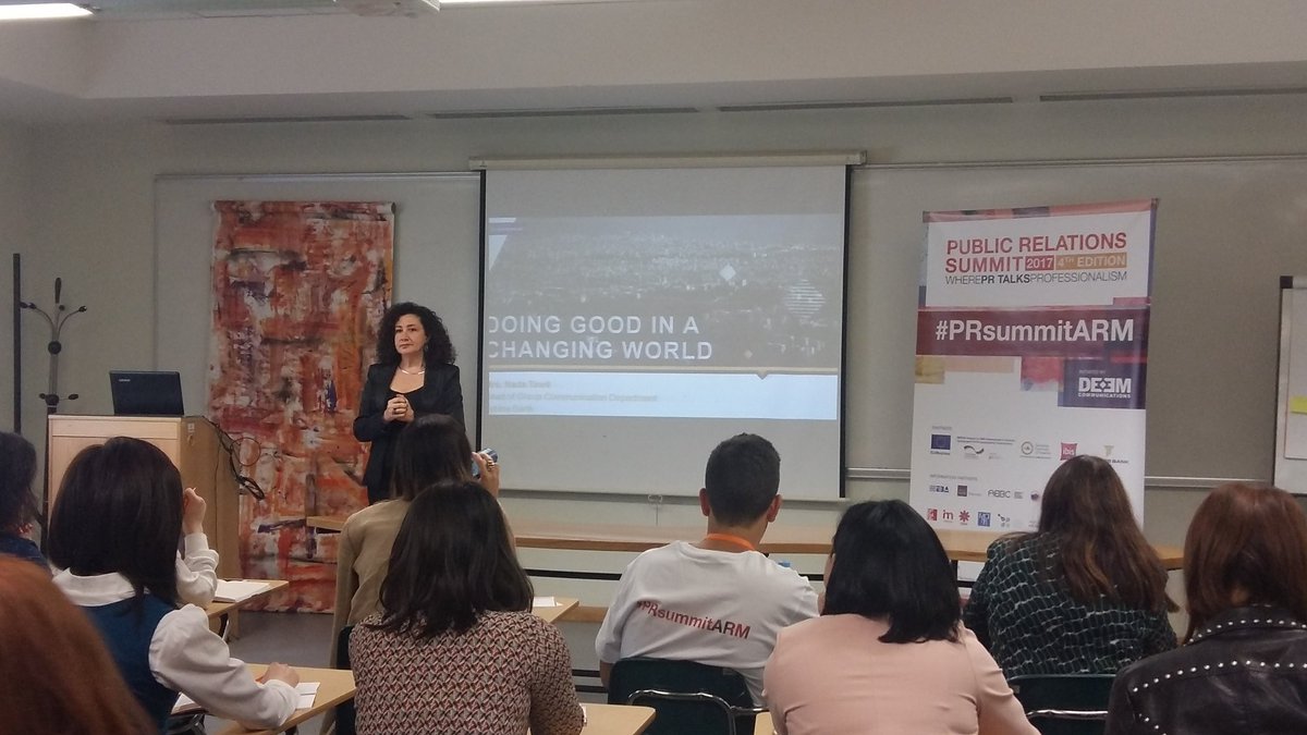 nunenah's tweet photo. #PRsummitARM 2017 
"In Yerevan brandy museum I was told about the best PR campaign of creating buzz around Armenian brandy by students" https://t.co/hO5TnONMkd