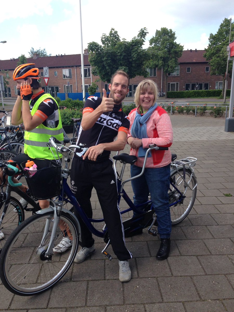 wvGazGas's tweet photo. Fietsen met @VGSportZwolle #editie2 #tandem https://t.co/e5kPiPMlYw