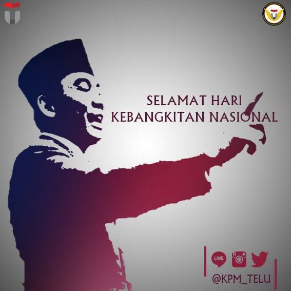 KPM_TelU's tweet photo. KPM Tel-U mengucapkan Selamat Hari Kebangkitan Nasional. Tingkatkan Semangat Juang demi kehidupan Bangsa yang lebik baik. https://t.co/MEdnDpvEPr