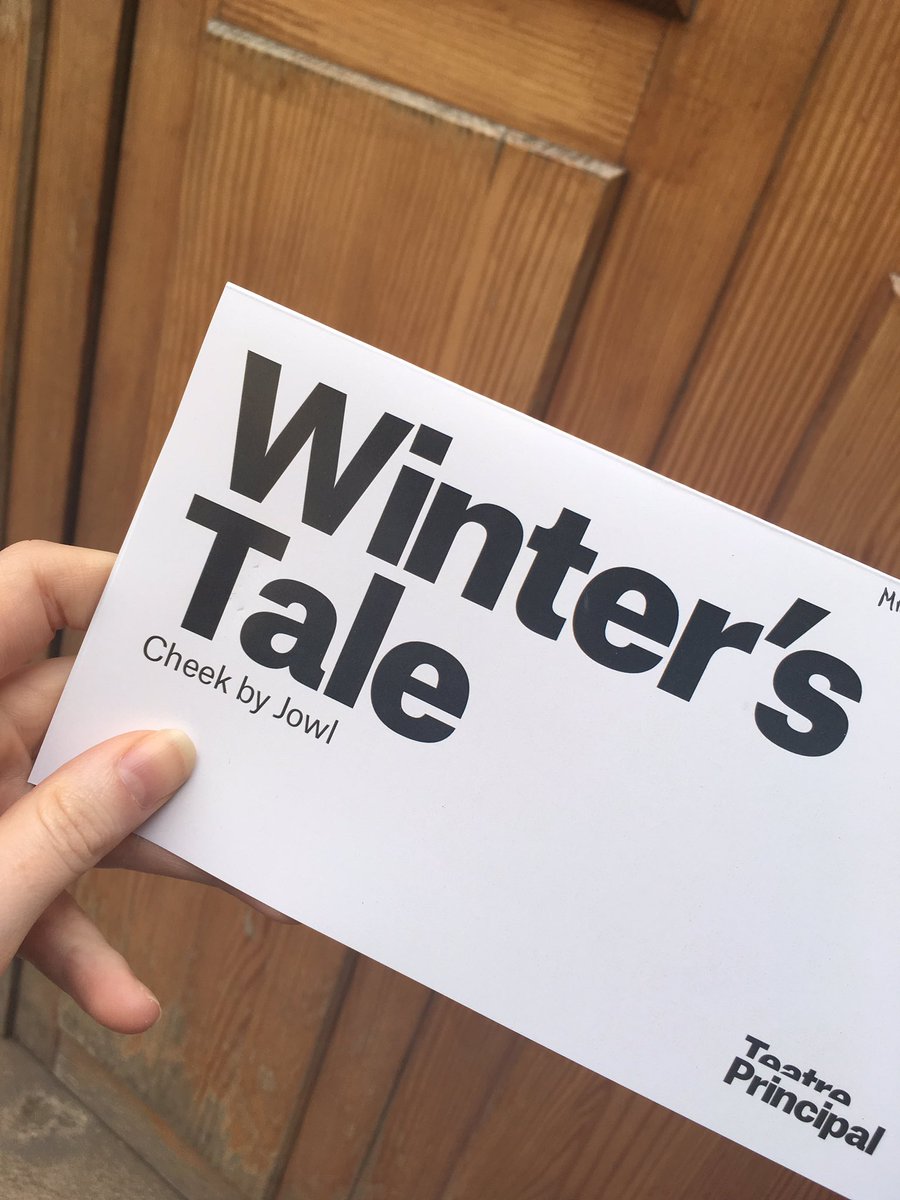 CbyJ's tweet photo. Looking forward to performing #TheWintersTale at @teatreprincipal, #Mallorca this evening! https://t.co/5p5V4gUGnw