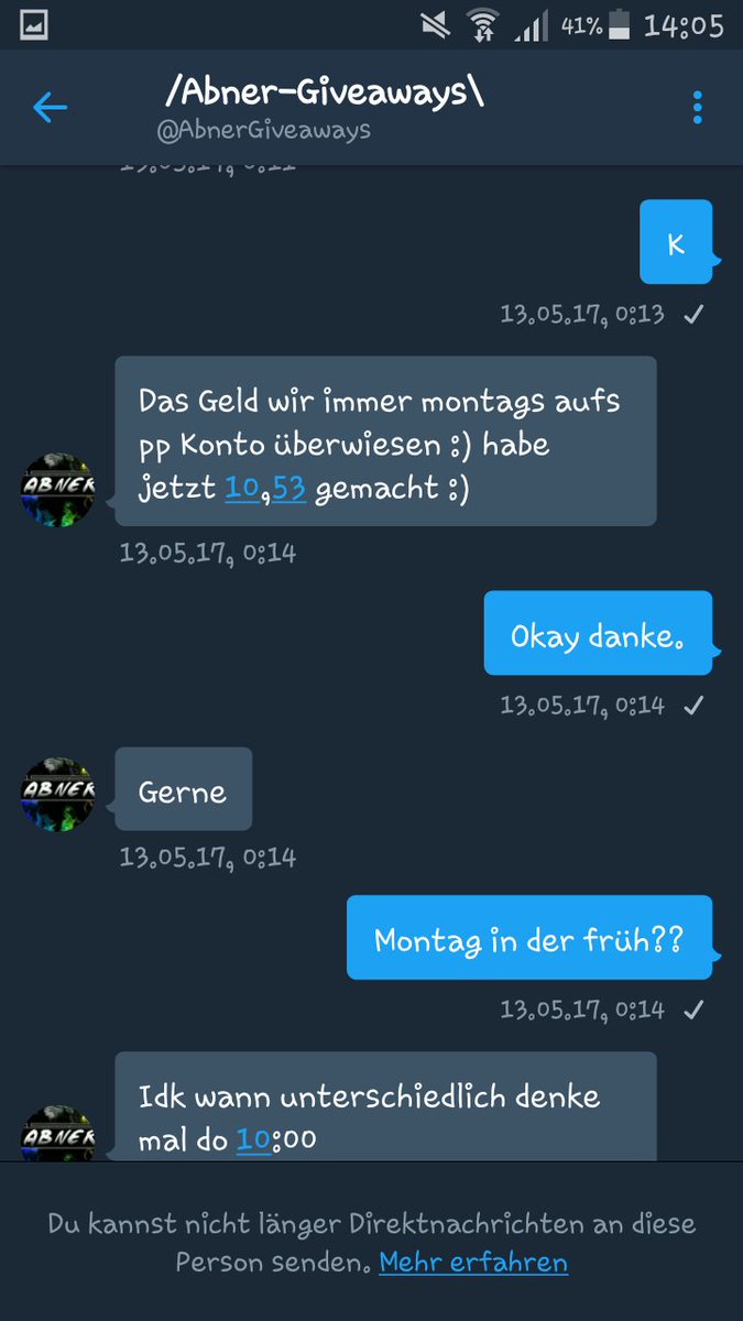 SmoothHACKS03's tweet image. @AbnerGiveaways hat mir 10er psc gescamt. Nicht umcashen !!!!!!

ALLE RETWEETEN