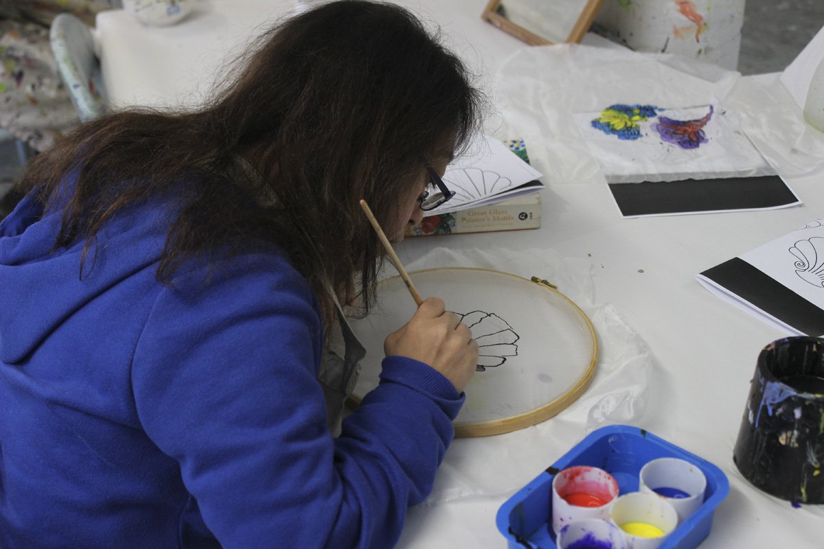 Project_Ability's tweet photo. Our final #LDWeek2017 feature: The fantastic Judith Abubakar by tutor Celine Mcilmunn https://t.co/wt4aA5ntWh #Create #LearningDisabilityArt https://t.co/98iKl27q5s
