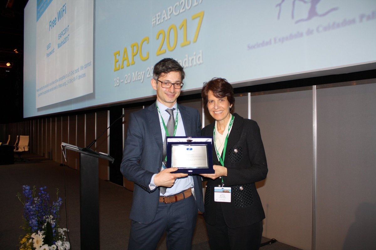 PCNVoice's tweet photo. Congratulations Liliana de Lima @IAHPC Palliative Care is stronger when we work together. #EAPC2017 @PCNVoice https://t.co/zu3awWhNgF