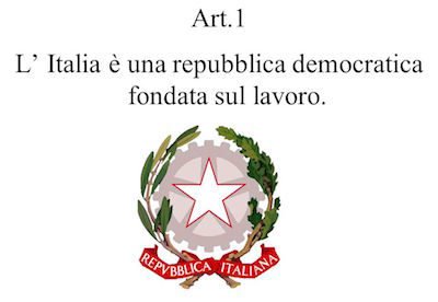 Per <a href="/beppe_grillo/">Beppe Grillo</a> l'unica speranza x l'italia è #REDDITODICITTADINANZA. Per noi l'unica speranza è ridare valore al lavoro #fondatasullavoro