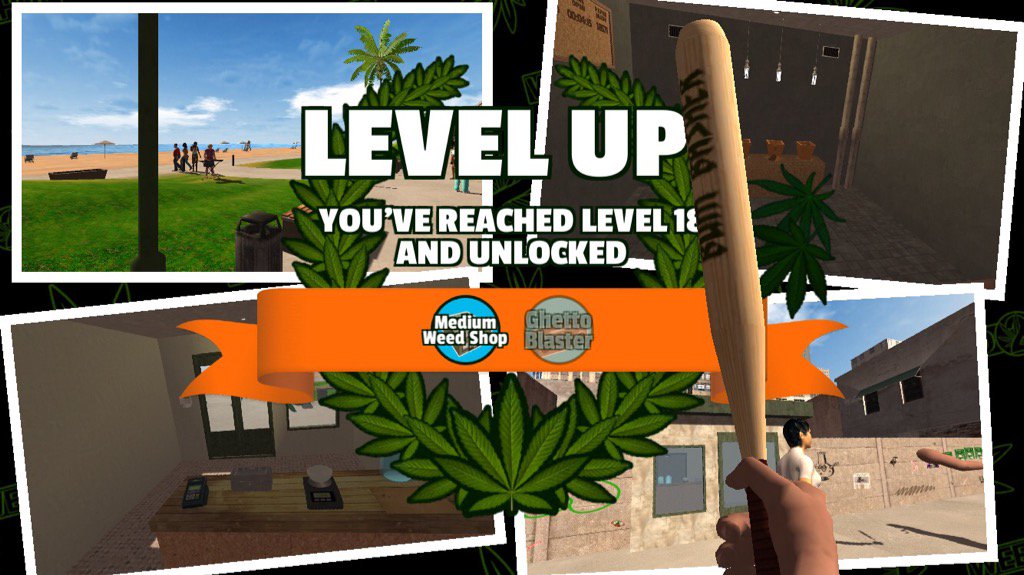 I've reached level 18 running my #weedshop2 Where you at? weedshopgame.com