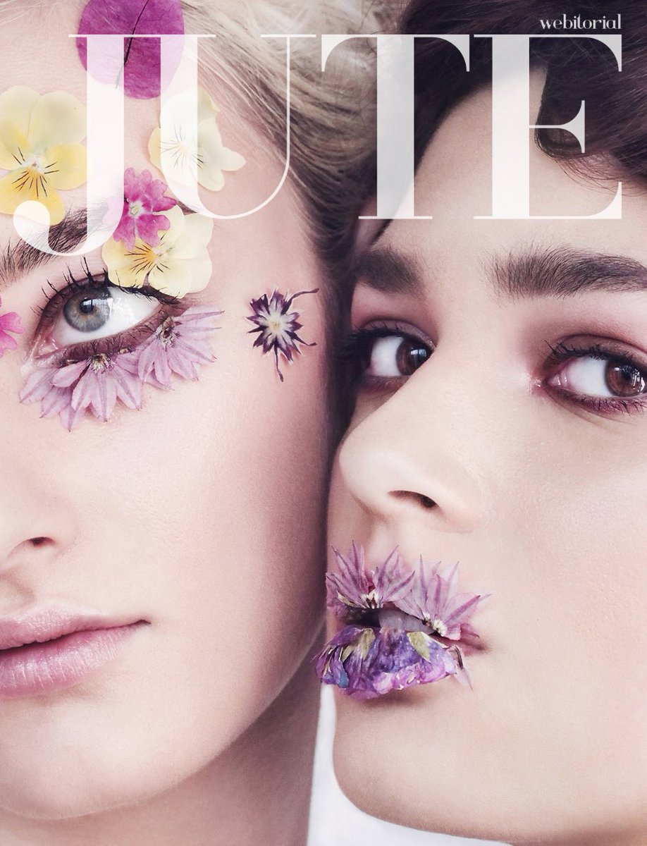 JuteMagazine's tweet image. Lovely new #beauty series photographed by @mgdirlam featuring Katie @ @PhotogenicsLa &amp;amp; Rebecca @ #VisionLA