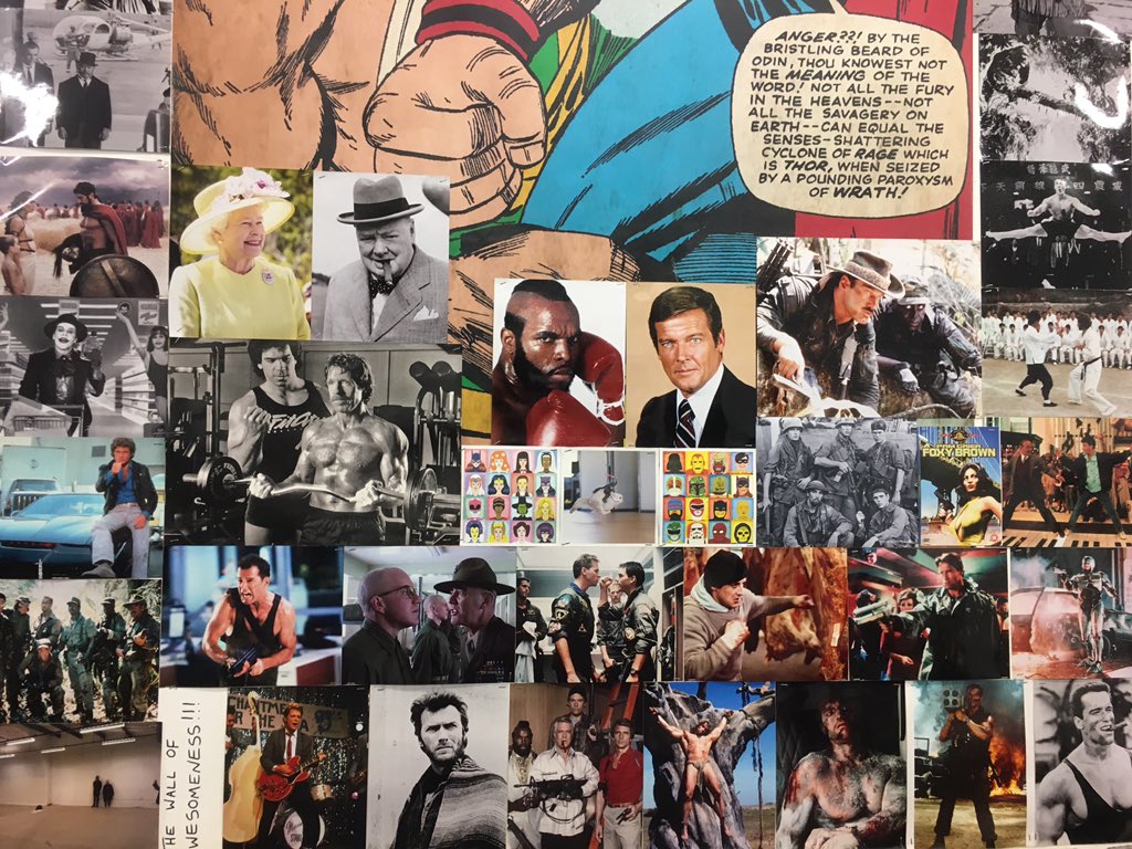 vofactor's tweet photo. The most inspirational wall ever at the coolest gym in the world! #PCC #london #calisthenics #commandotemple https://t.co/Rs75IA0sUz