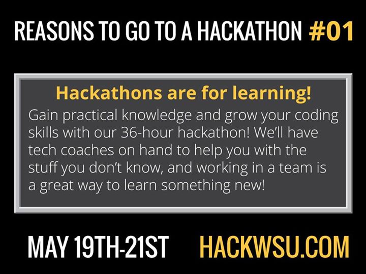 waynestatelib's tweet photo. Why you should go to a hackathon! #HACKWSU #waynestatelib #waynestate #UGL #reasonone #itshappeningrightnow https://t.co/820NTs9YxW