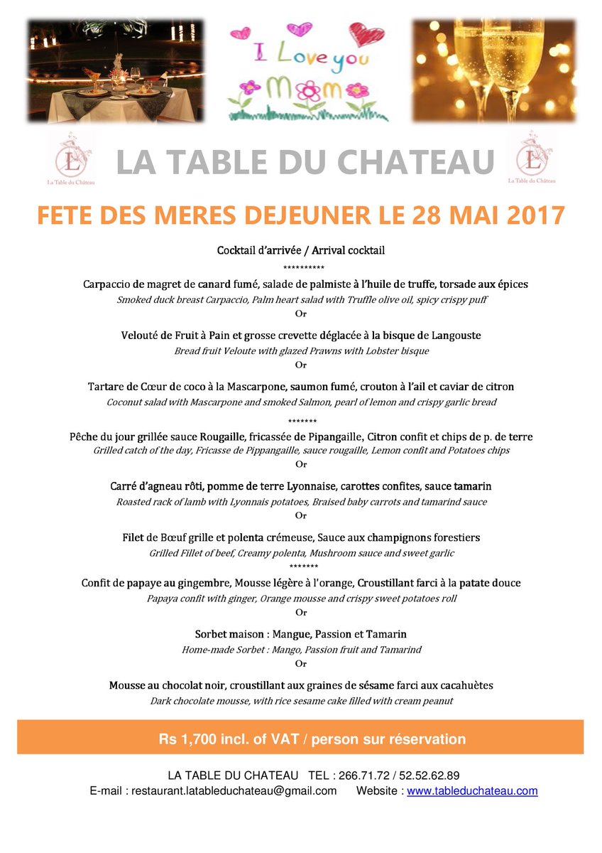 La Table du Château tweet media