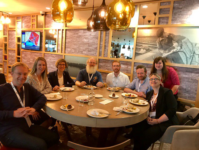 The Asian language contingent at the conference #ITIConf17