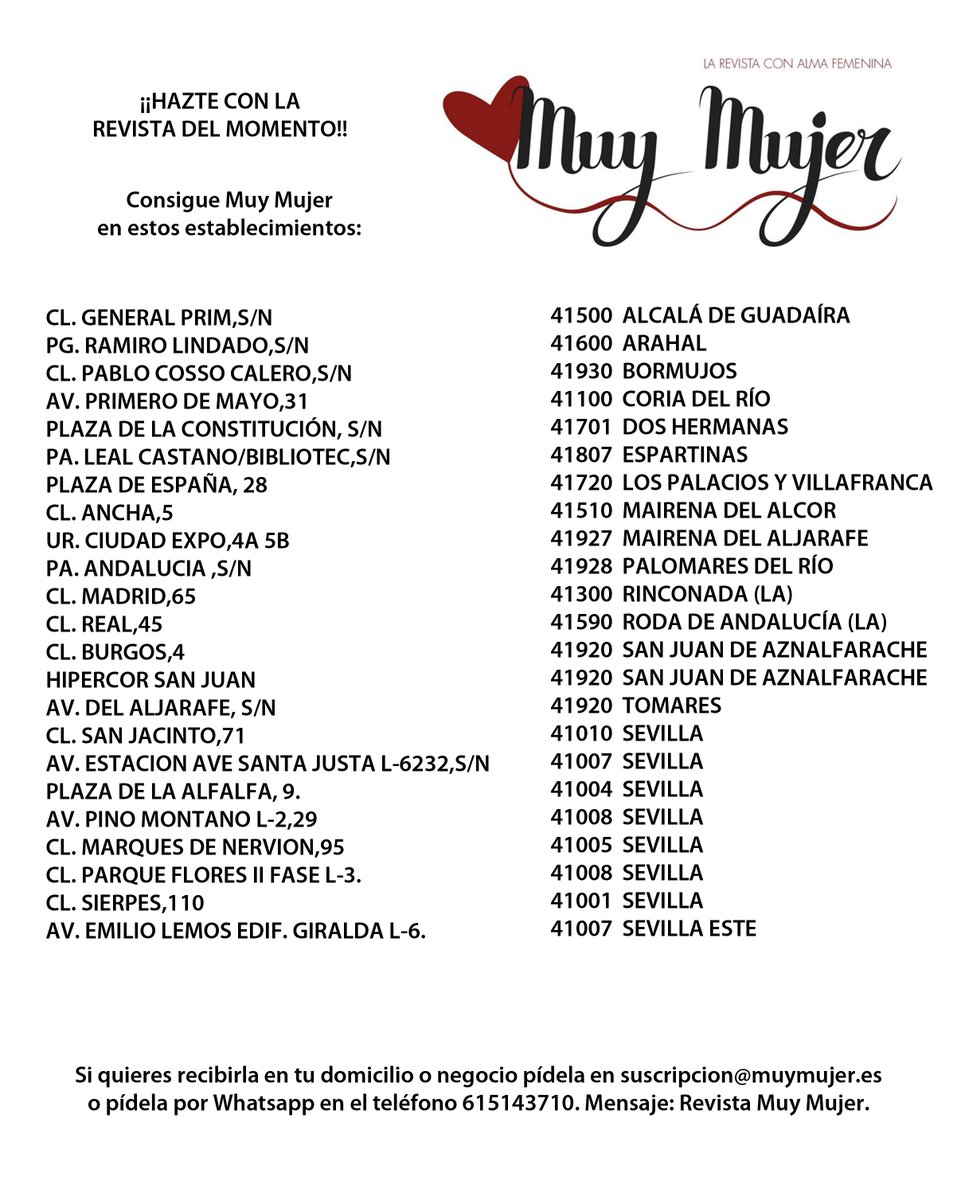 Revista Muy Mujer tweet media